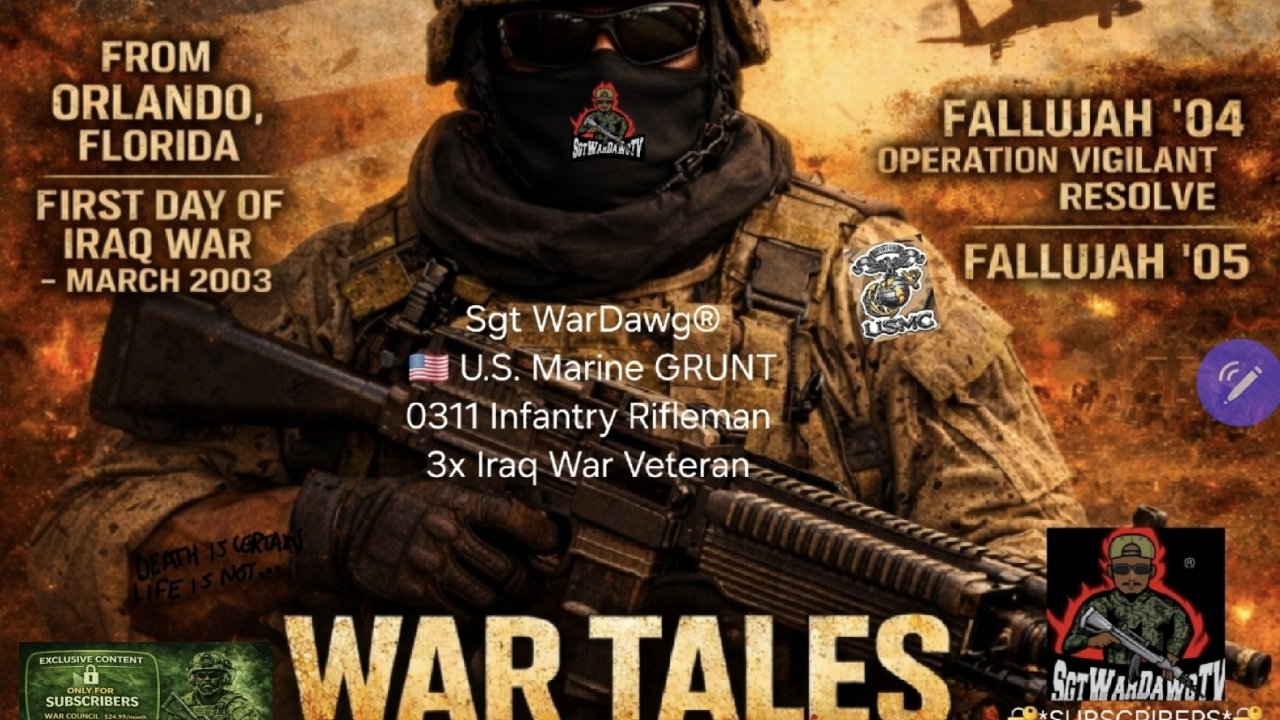 War Tales with Sgt WarDawg® - Episode 1