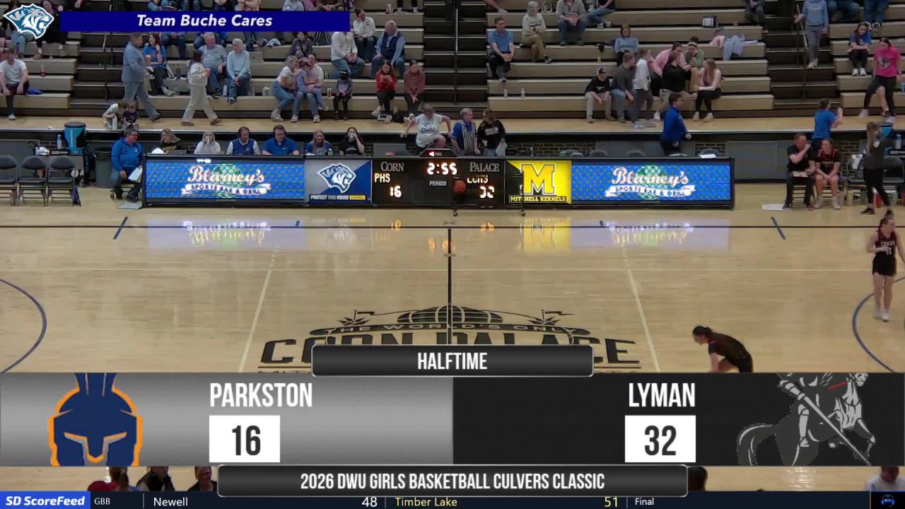 Lyman Raiders vs Parkston Trojans  (GBB)