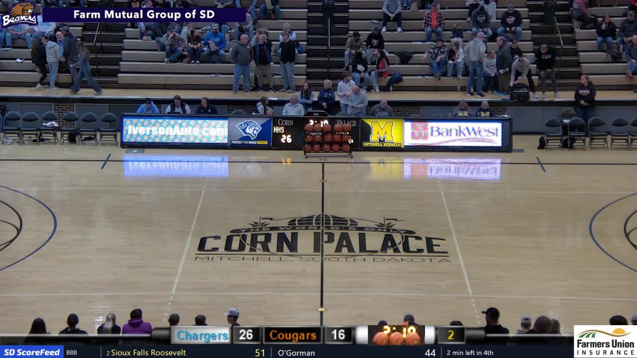 Hamlin Chargers vs Viborg-Hurley Cougars (Hanson Classic) (BBB)