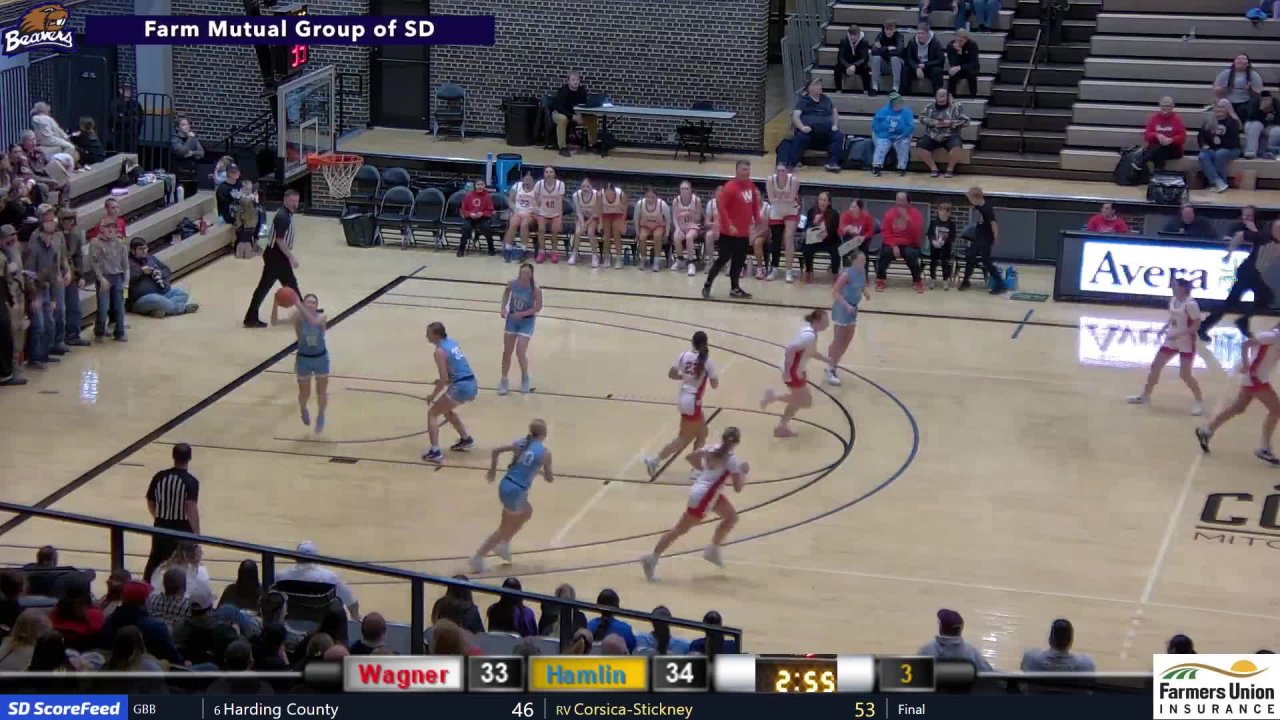 Wagner Red Raiders vs Hamlin Chargers (Hanson Classic) (GBB)