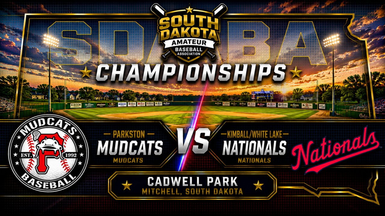 Parkston Mudcats vs KWL Nationals (SDABA Gm 17)