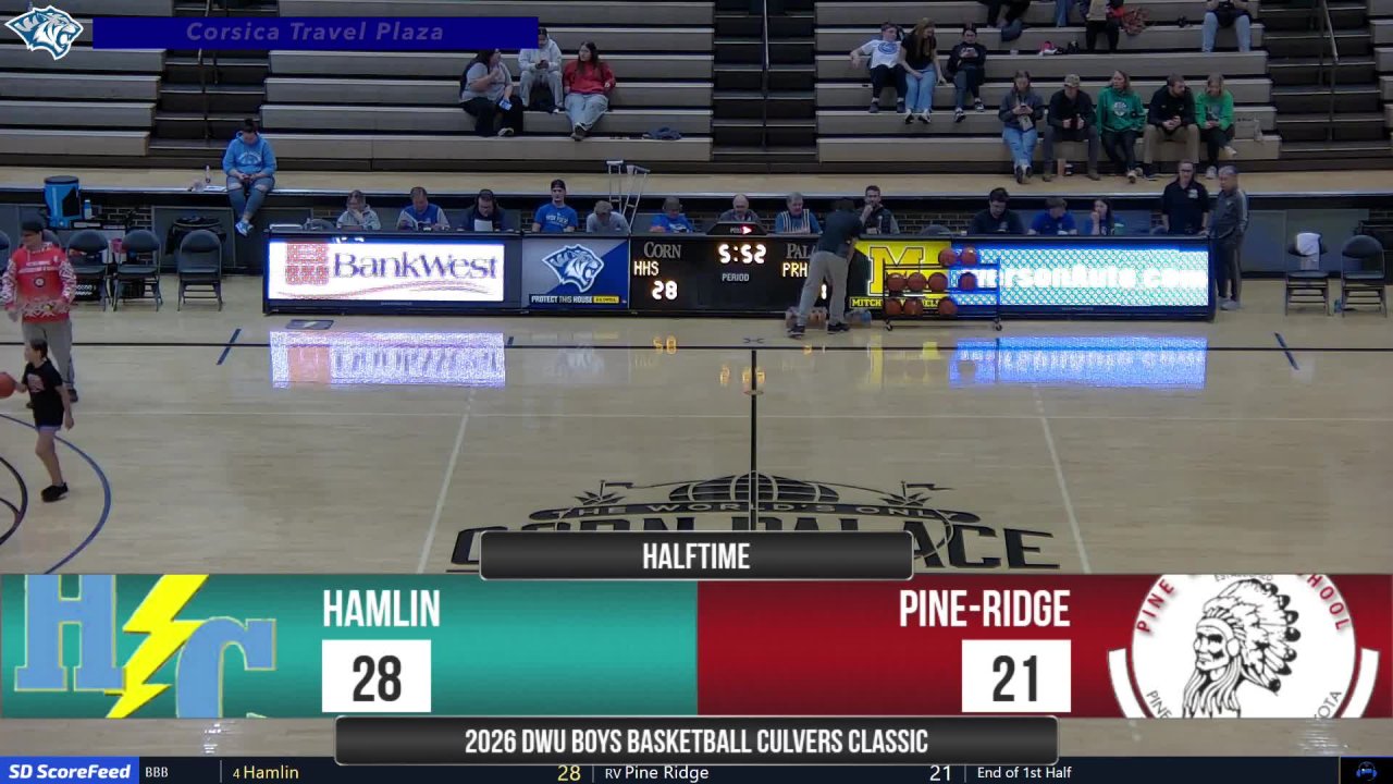 Pine Ridge Thorpes vs Hamlin Chargers (BBB)