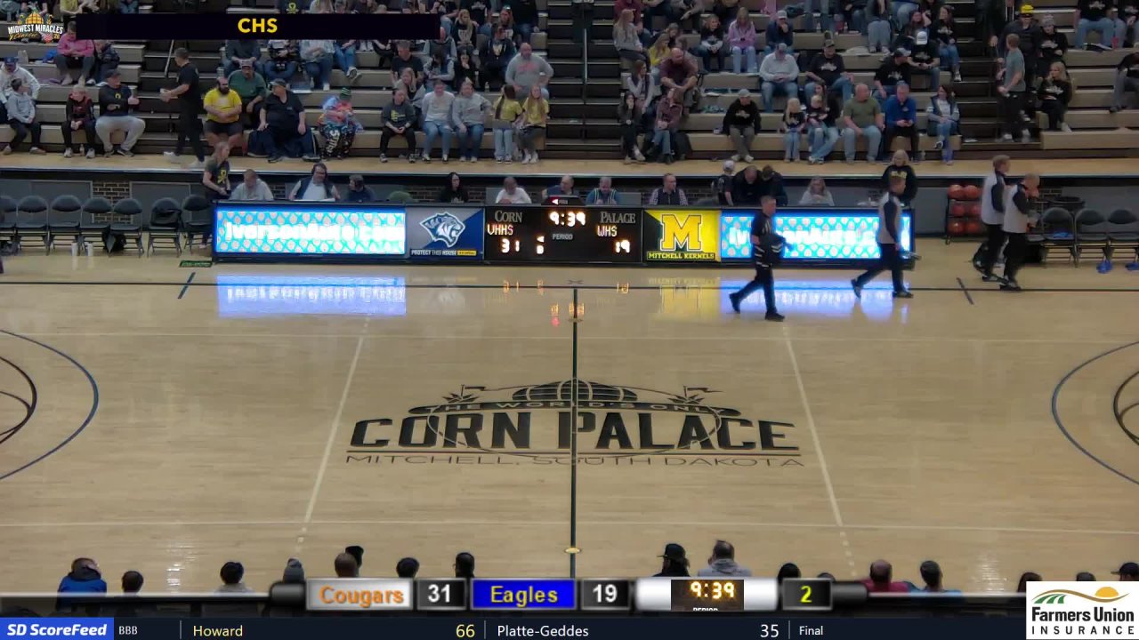 Viborg-Hurley Cougars vs Wall Eagles (Midwest Miracle) (BBB)