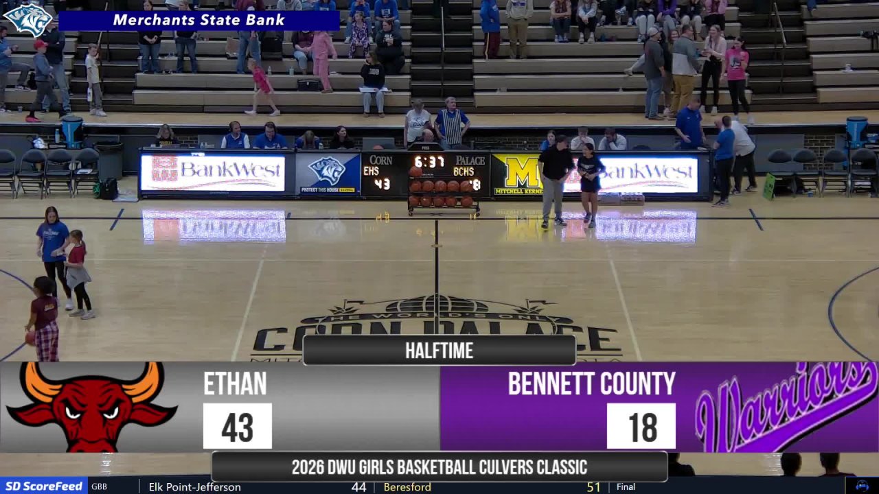Bennett County Warriors vs Ethan Rustlers (GBB)
