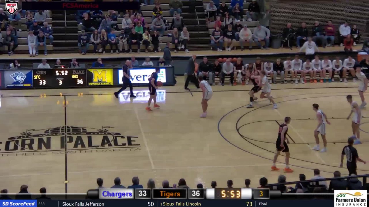 Huron Tigers vs Sioux Falls Christian Chargers (Hoop City Classic) (BBB)