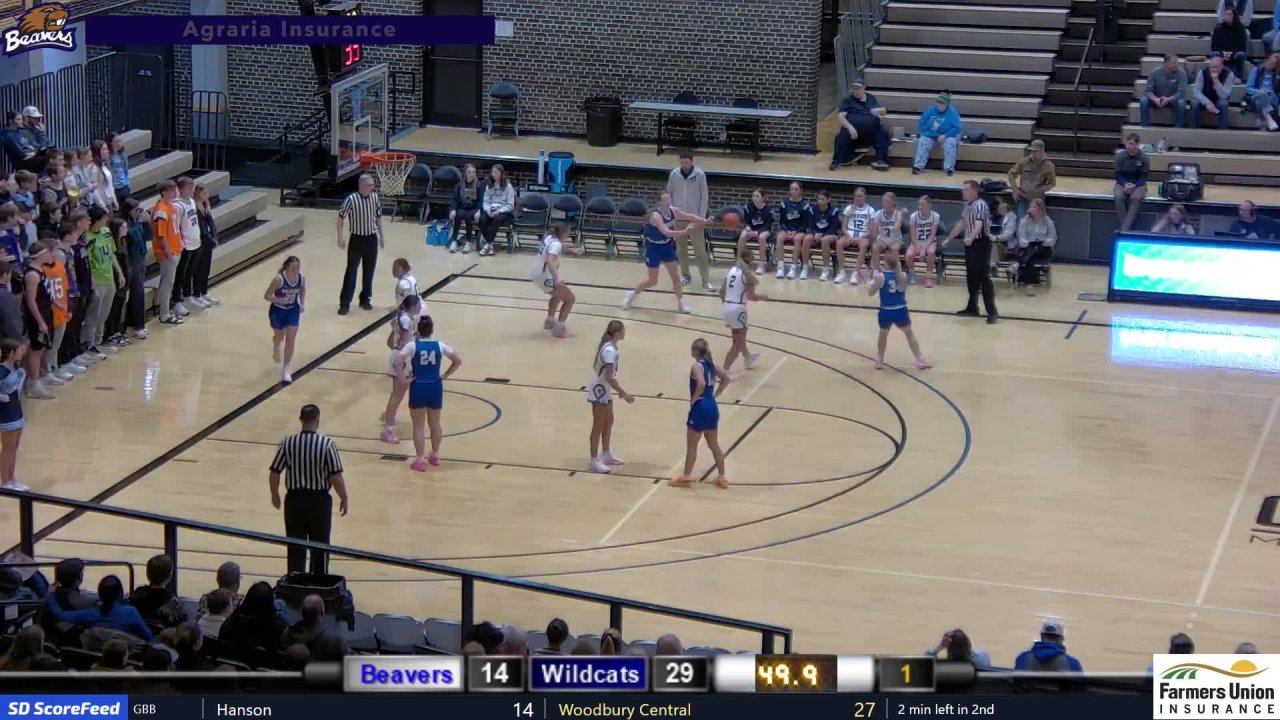 Hanson Beaverettes vs Woodbury Central Wildcats (Hanson Classic) (GBB)