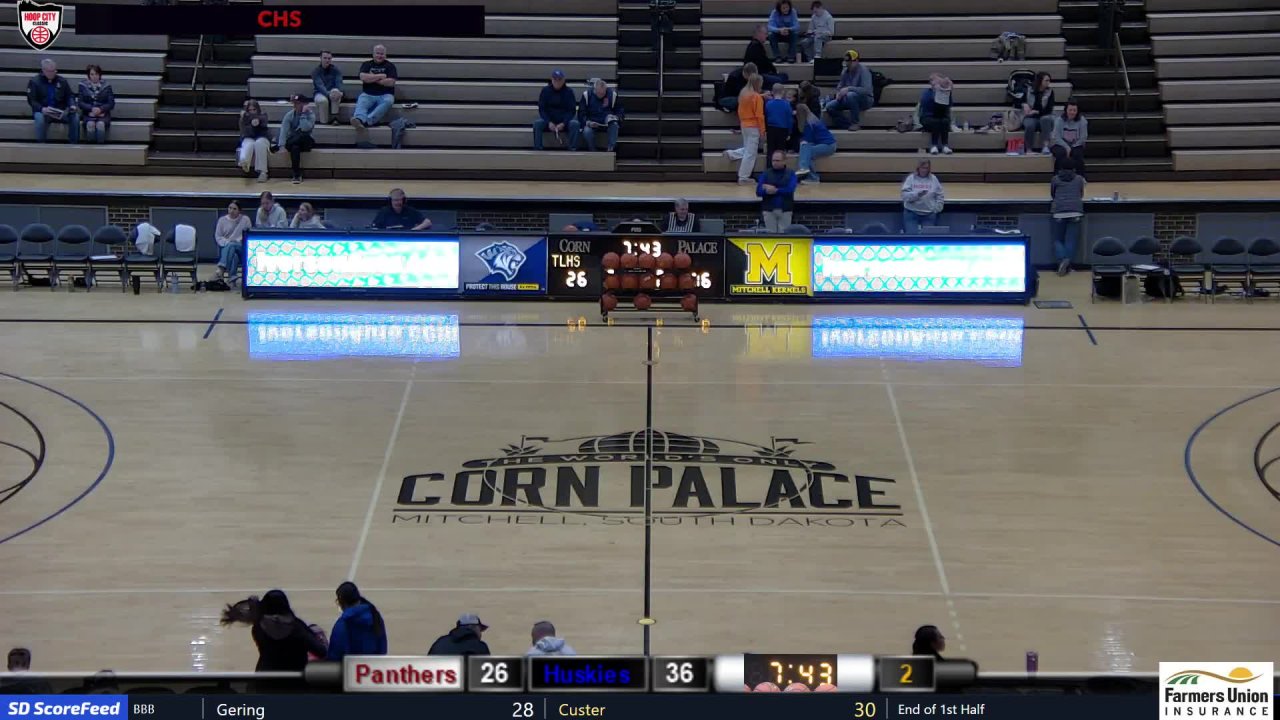 Bridgewater-Emery Huskies vs Timber Lake Panthers (Hoop City Classic) (BBB)