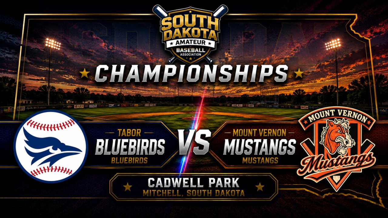 Mount Vernon Mustangs vs Tabor Bluebirds (SDABA Gm 10)