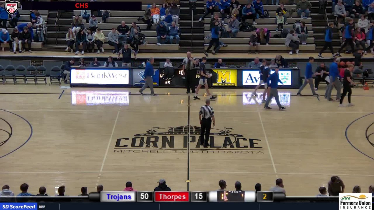 Pine Ridge Thorpes vs West Central Trojans (Hoop City Classic) (BBB)